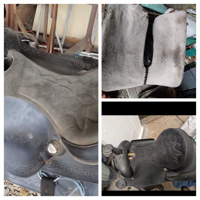 уестърн седло за езда