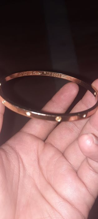 cartier braslet sotiladi