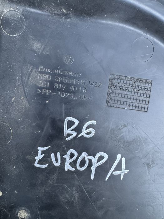 Plasticuri parbriz plastic stergatoare pt vw passat b6 europa