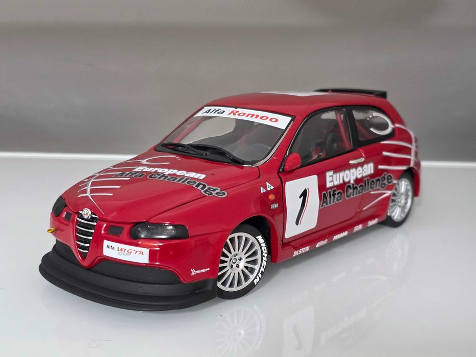 Macheta Auto 1/18 Ricko Alfa Romeo 147 GTA Cup