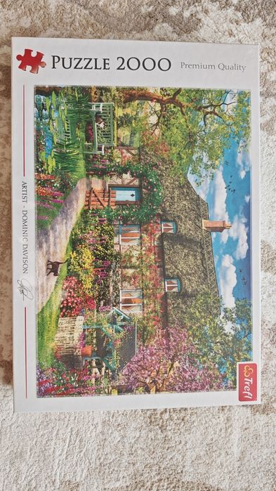 Puzzle 2000 și 1000 pcs trefl puzzle + Dungeons Dragons