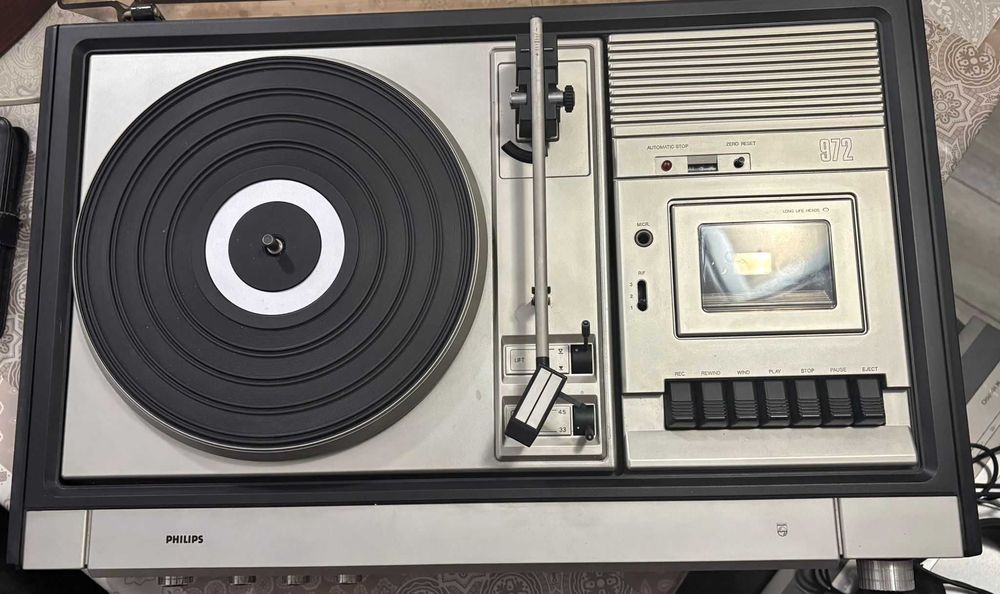 PHILIPS 972, Pick up , radio , deck