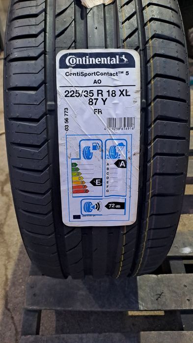 1бр. Нова 225/35/18 Continental Conti Sport Contact 5