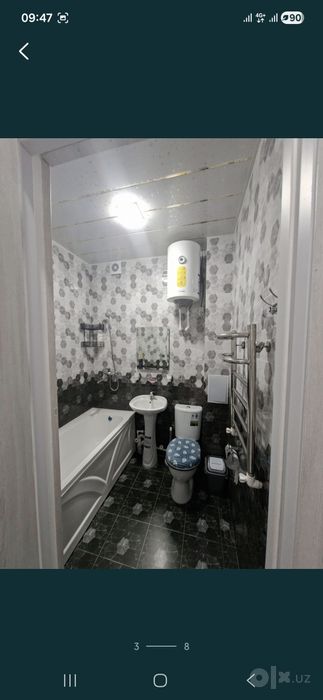 1 xonali kv. Ijaraga beriladi, yangi remont va barcha jihozlari bilan.