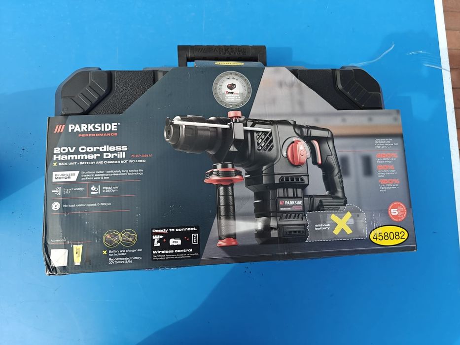 NOU Ciocan rotopercutor 5.8J Parkside Performance