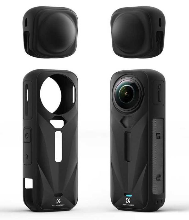 Insta360 X5 uchun silikon himoya g'ilofi