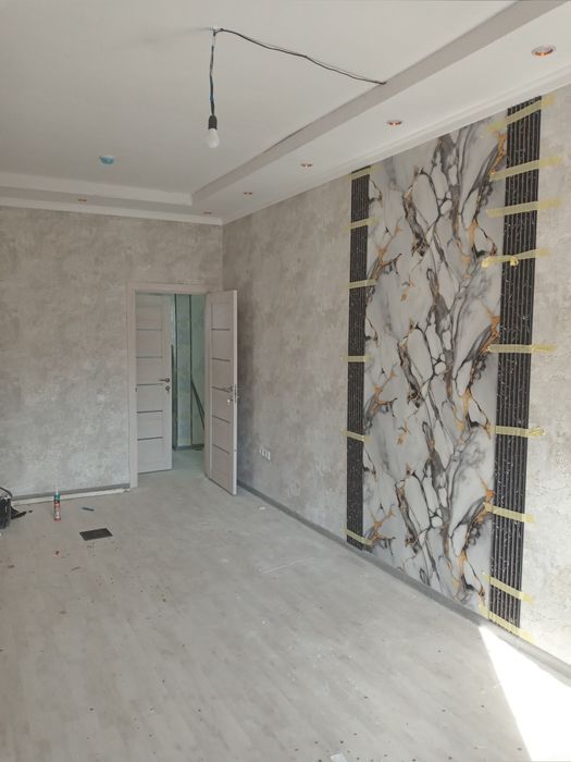 Абой ёпиштириш ишларини киламиз