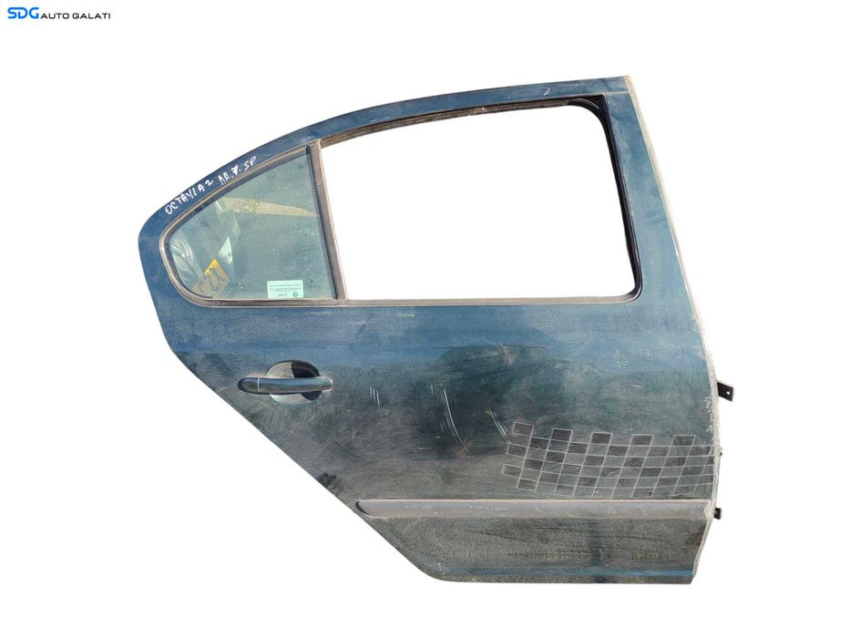 Usa Portiera Dreapta Spate Dezechipata Skoda Octavia 2 Hatchback Sedan Berlina Scurt 2004 - 2007 [LC0196]