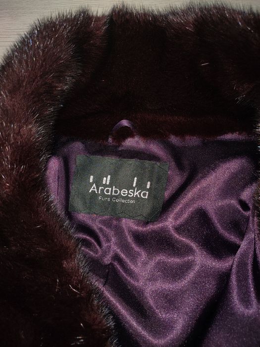 шуба норковая длинная