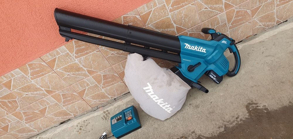 Suflanta makita. Funcție Sufla. Și aspira.