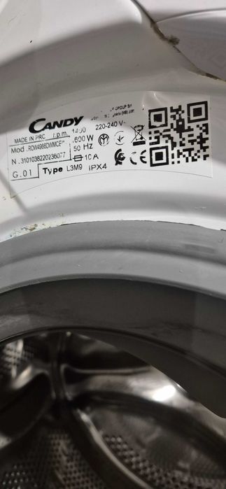 Mașină de spălat cu uscător Candy