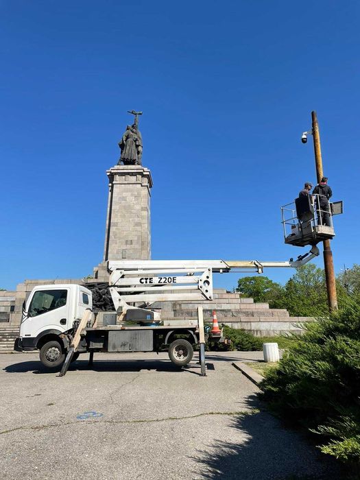 Автовишки под наем  вишки до 27м.