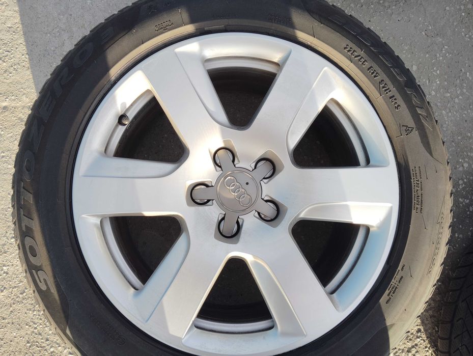 Джанти с гуми Ауди 17ц 5×112