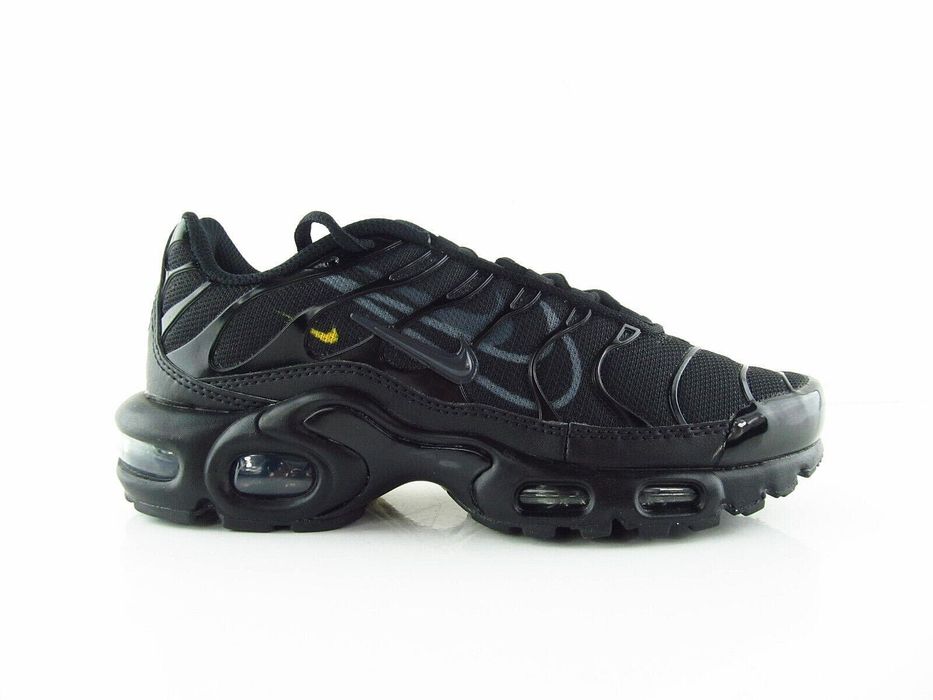 !ПРОМО! Nike Air Max Plus 'TN' Multi Swoosh | Black/Grey/Yellow | + КУТИЯ