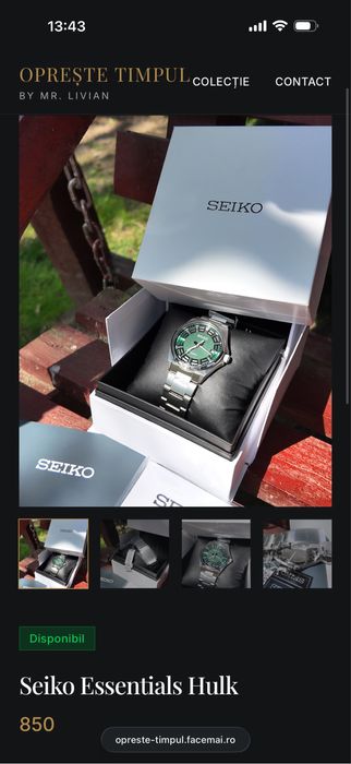 Seiko Essentials Hulk