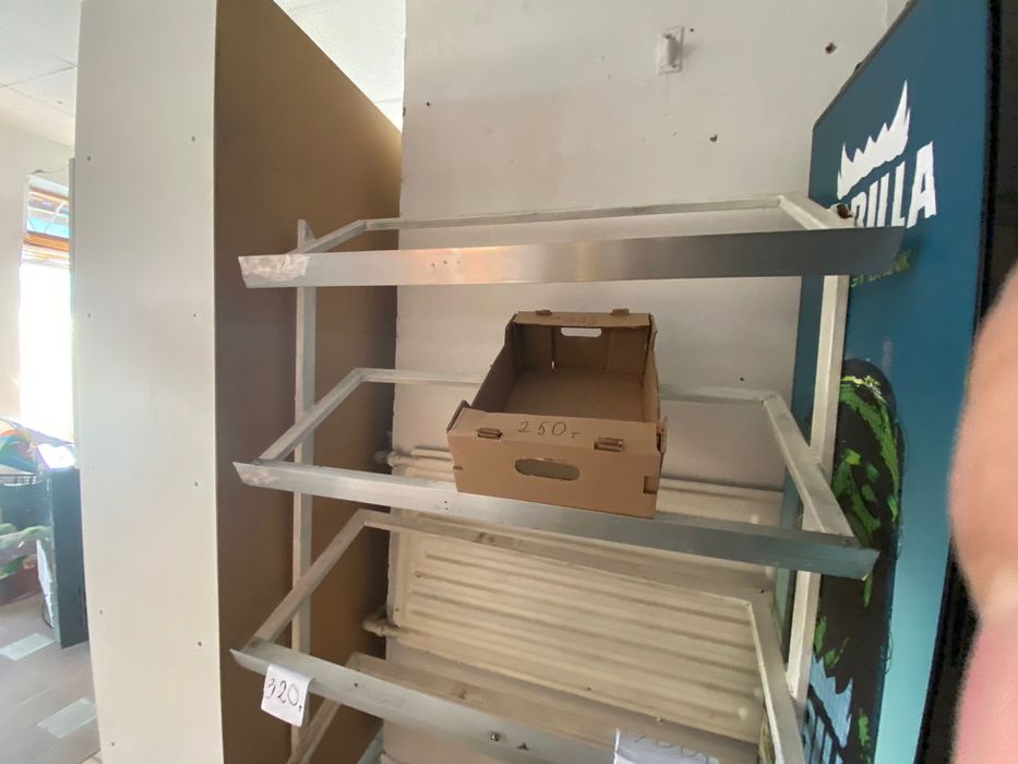 Овощная полка Четыре ряда