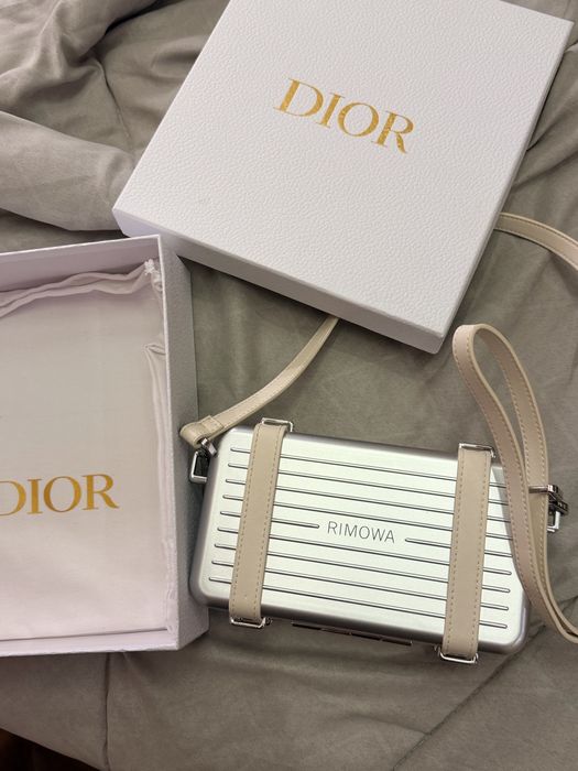 Dior Rimowa чанта чисто нова
