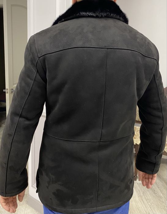 Мужская дубленка почти новая