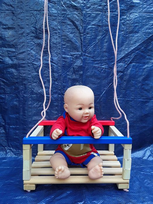 Leagan din lemn pentru copii cu varsta peste 3 ani NOU - 50 Lei