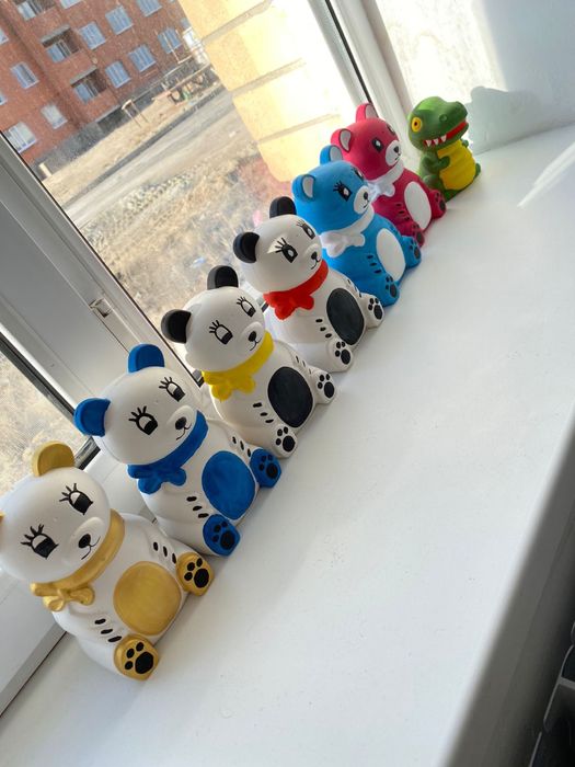 Копилки из гипса