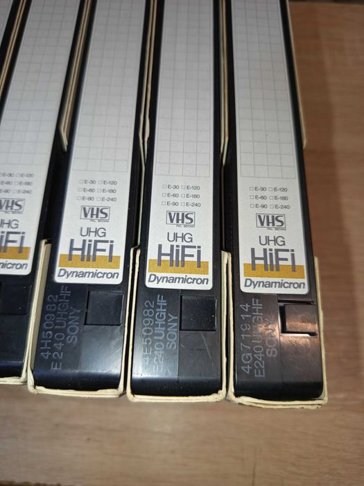 Видео Касети "Sony" HiFi Dynamicron E-240