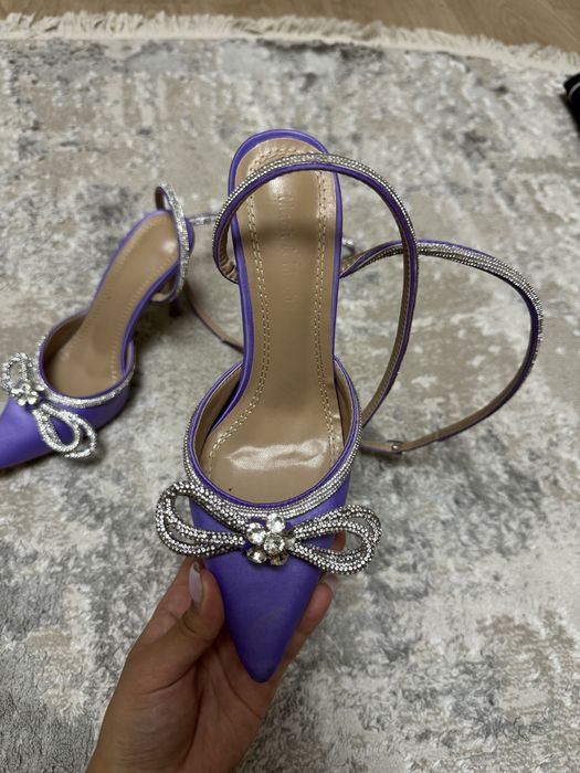 Вечерние  Туфли Фиолетовые