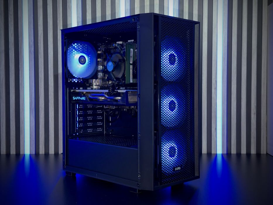 Геймърски компютър i5-7400 | RX570, 4GB | 8GB RAM