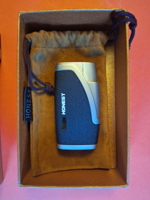 Запалка за пури с двоен джет Honest (Три цвята)