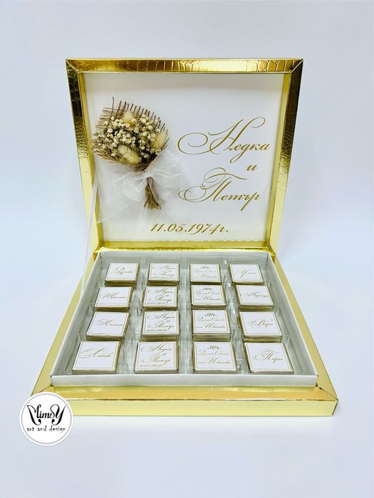 Бонбониери за кръщене, сватба, погача, юбилей, рожден ден