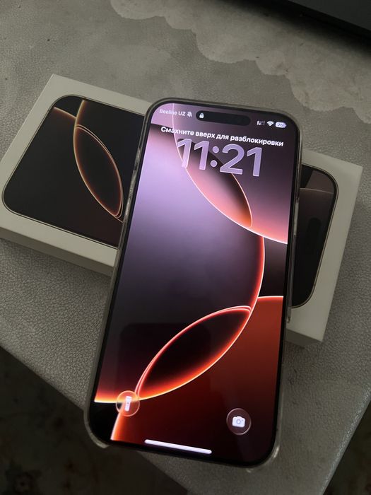 Iphone 16 pro max faqat naxtga