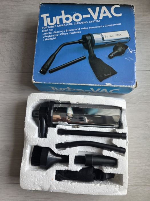 Mini-Aspirator Portabil Turbo-VAC- Ideal pentru Tastaturi Foto și Electronice Fine