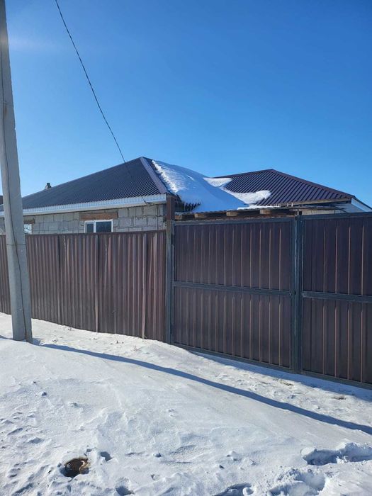 Недостроенный  дом. Костанай-2.