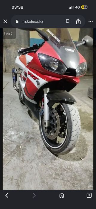 Мотоцикл Yamaha r6