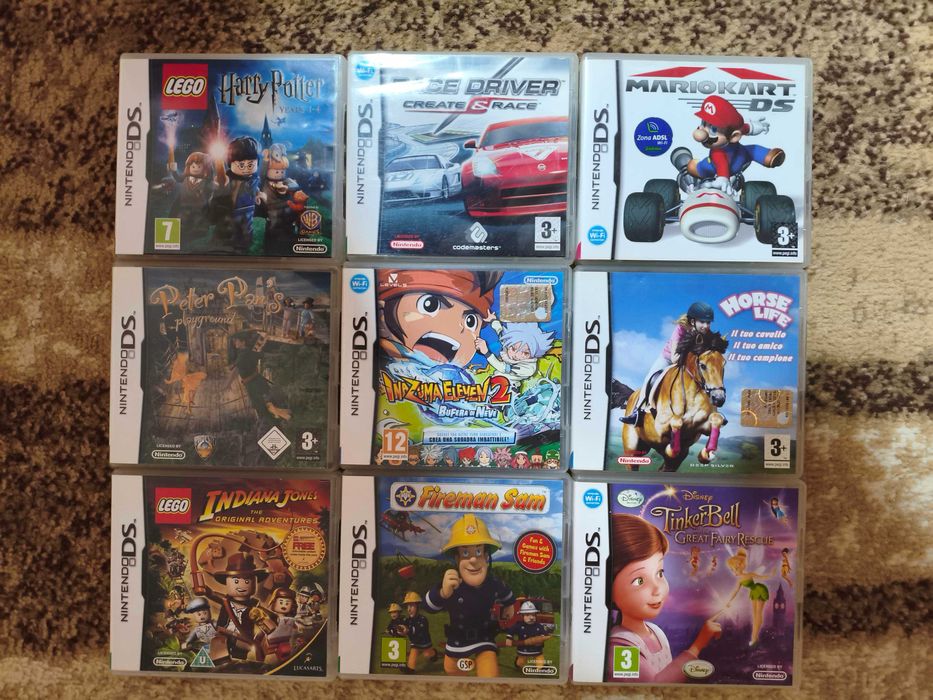jocuri nintendo DS .. la cutie cu manuale
