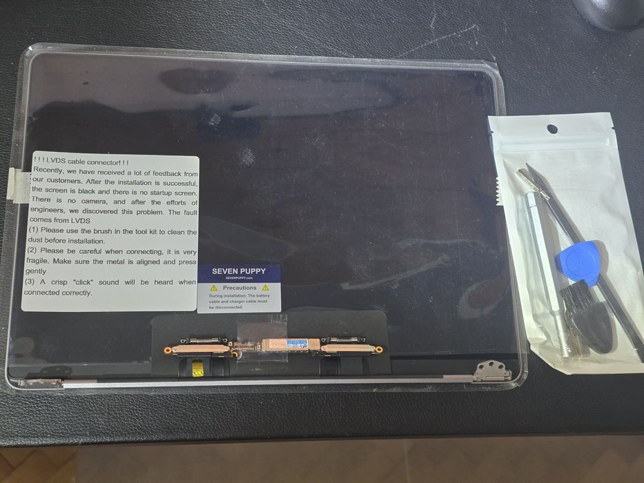 Display MacBook Pro 13" (2016-2017) A1706 A1708 Space Gray - NOU / Testat