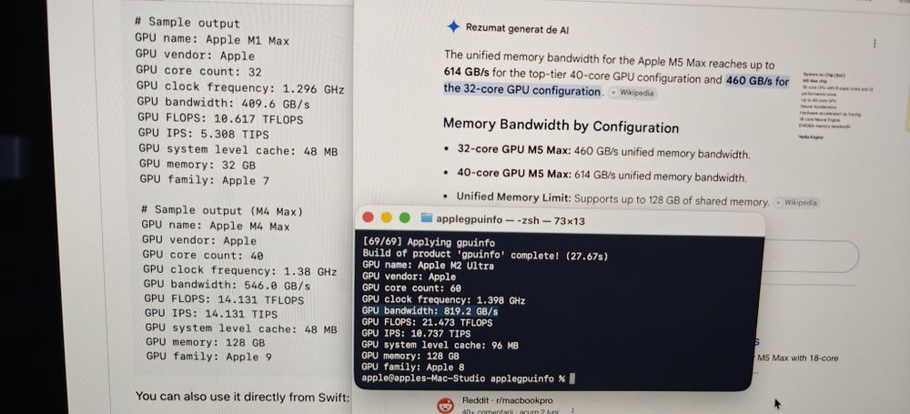 Mac Studio M2 Ultra 128Gb RAM 1Tb PRET FIX