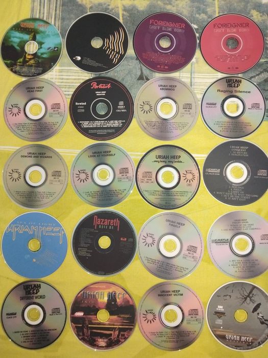 CD дискове с рок музика