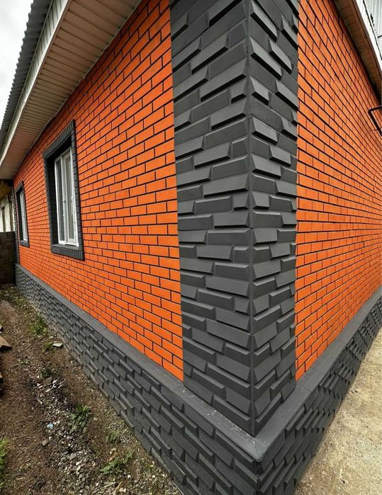 Фибробетонные панели с утеплителем — 4200 тг