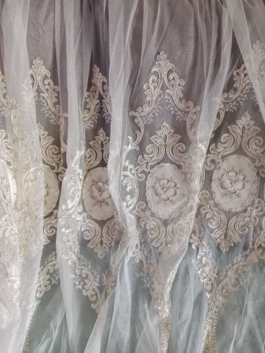 Продам тюль почти новый 35000