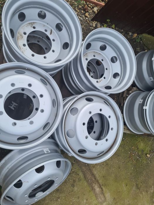 Jante pentru remorci romanesti fara camera  pentru 22,5 cauciucuri de