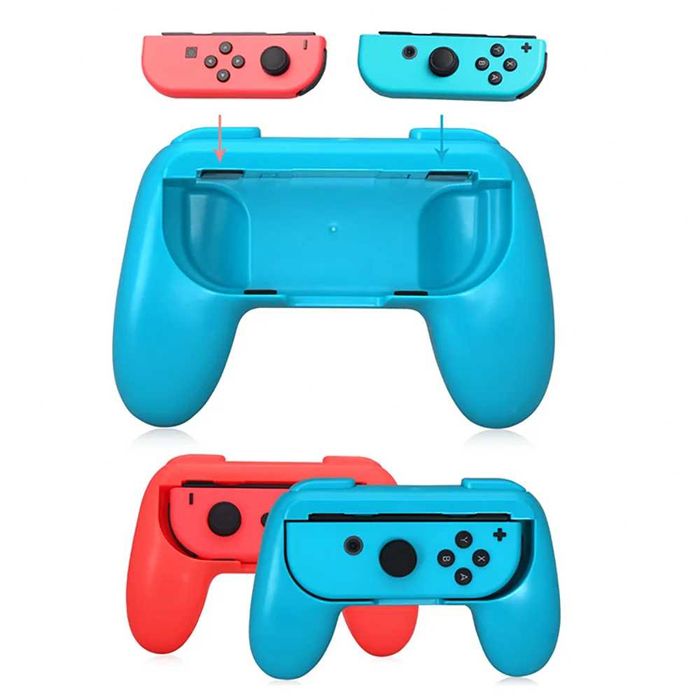 10 in 1 Kit Accesorii Nintendo Switch controller grip si volan Joy-Con