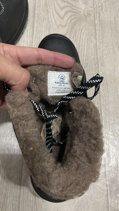 Зимние спец ботинки 45 размер