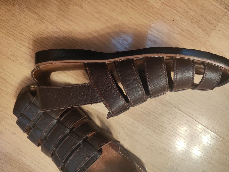 Сандали мужские кожа