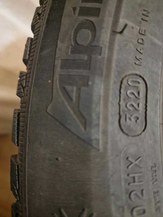 зимни гуми michelin alpin  225 55 17