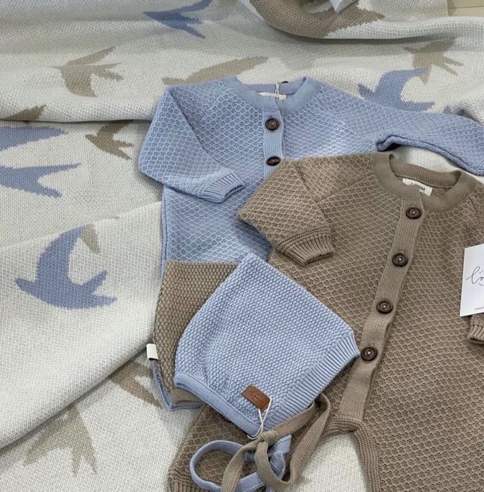 Loomknits детский комбинезон без пледа и шапки