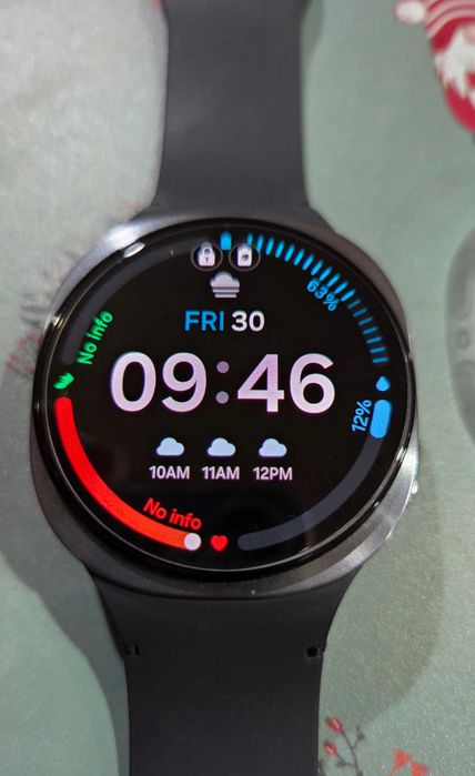 Samsung Galaxy Watch 8 44mm LTE (+BT+GPS+WiFi) graphite grey impecabil