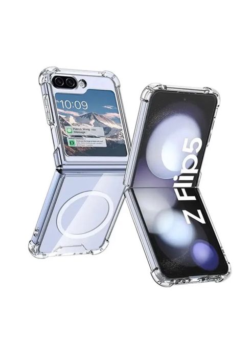 Samsung Z FLIP FOLD 4 5 6 7 Husa Hard PC Magsafe Folie Transparenta