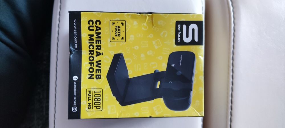 Camera web Serioux Full HD 1080p, Autofocus