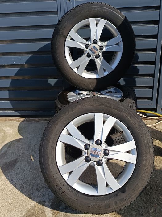 Vând jante 5x112 original Seat