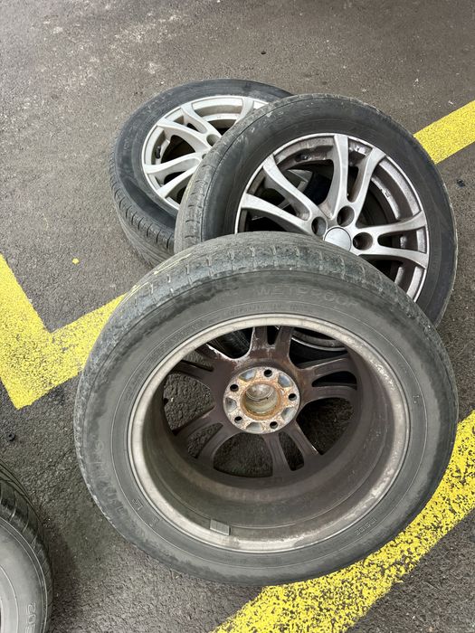 Jante R16 5x114.3 cu anvelope de vara(roti complete)